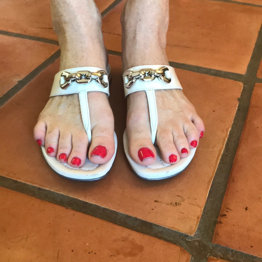 Prada Sandal with chain detail
